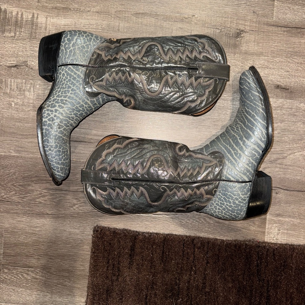 Men's Western Cowboy Boots - Picture 8 of 12